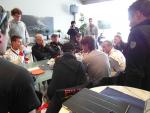 Wrap up meeting prior to the race